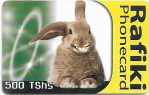 Phonecard: Sungura Mjanja (Tricky Hare) (Tanzania ...