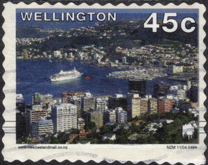 Stamp: North Island - Wellington (New Zealand: Private Post Offices ...