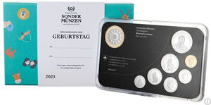 Various Francs (Set 2023 UN - Birthday)