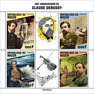 160th Birth Anniversary of Claude Debussy