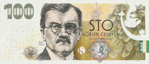 Banknote: 100 Koruna (Czech Republic(2022 Commemorative Issue "100