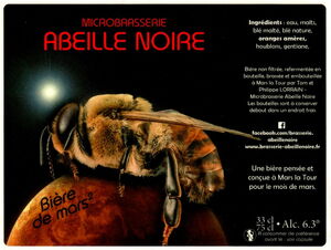Drink Label: Abeille Noire Bière De Mars (Microbrasserie Abeille Noire