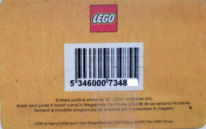 Functional Card: Lego vip card club (Shops - Children, Romania(Lego ...