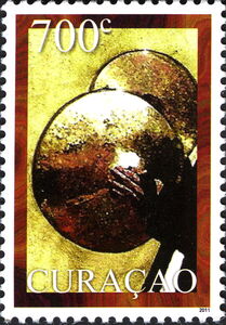 Stamp: Musical Instruments - Cymbal (Curaçao(Musical Instruments) Mi:CW ...