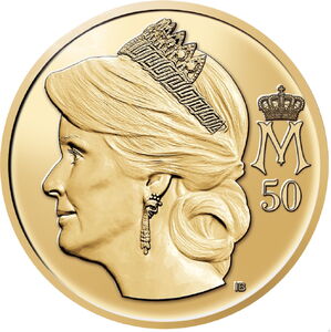 12½ Euro (Queen Mathilde's 50th birthday)