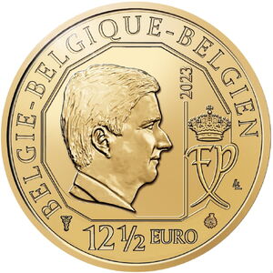 12½ Euro (Queen Mathilde's 50th birthday)