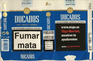 ducados cigarettes Cigarritos Ducados Capa Sumatra Cigarette Tin