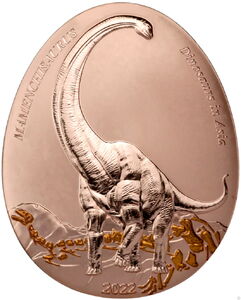 20 Cents (Dinosaurs in Asia - Mamenchisaurus)