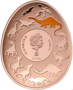 20 Cents (Dinosaurs in Asia - Mamenchisaurus)