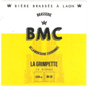 Drink Label: BMC La Grimpette (Brasserie de la Montagne Couronnée ...