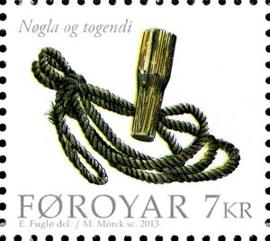 Faroe boats - bung and rope