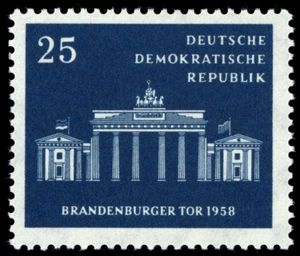Brandenburg Gate 1958
