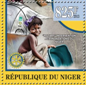 Rotary Relief Operation after Flooding in Niger