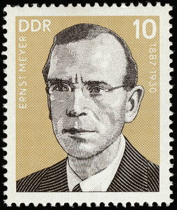Stamp Ernst Meyer (18871930) (Germany, Democratic Republic (DDR