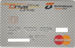 Drivy Card Bank Card: Drive (Thanachart Bank, ThailandCol:TH-MC-0075.01