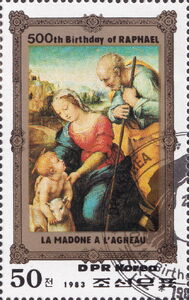 Madonna of the Lamb, by Raphael