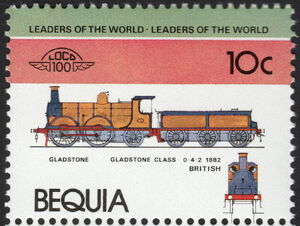 Gladstone Class 0-4-2 1882 British