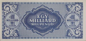 1,000,000,000 Milpengő