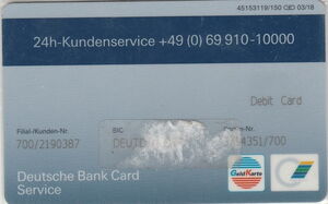 Deutsche Bank girocard