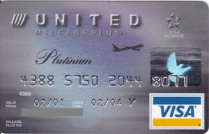 United MileagePlus Patinum VISA