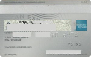 Bank Card: American Express Platinum 06.03 (American Express, United ...
