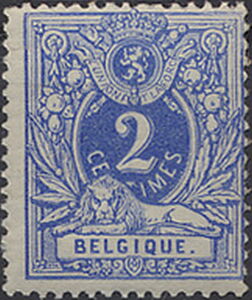 Lying Lion - Perf. 15