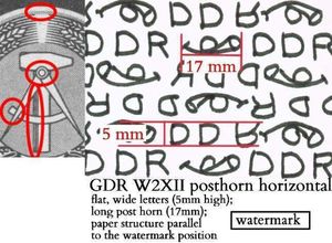 Official Stamps for Administration Post B (I)