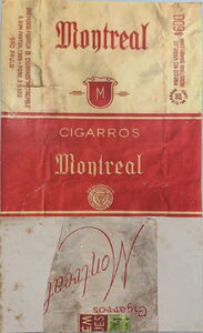 Cigarette Pack: Montreal (BrazilCol:BR-CT-0881 🚬