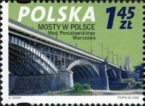 Poniatowski Bridge in Warsaw