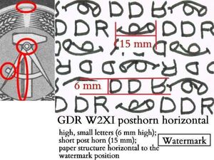 Official Stamps for Administration Post B (I)
