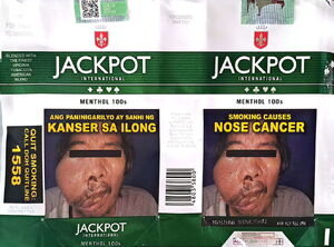 jackpot cigarette Cigarette Pack: Jackpot International Mrnthol 100's  (PhilippinesCol:PH-CT-0029 🚬