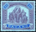 Asian Elephant (Elephas maximus) with Howdah