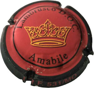 Bottle Cap: Lambrusco D.O.C. Amabile (Cleto Chiarli a Figli, ItalyCol ...
