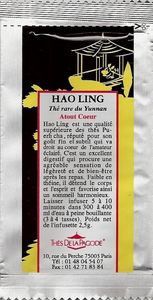 Tea Bag: Hao Ling Thé rare du Yunnan Atout Coeur (Thés de la Pagode ...