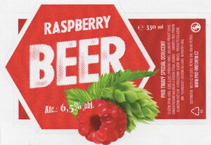 Drink Label: Raspberry Beer (Kočovný pivovar pod ořechem Petrov, Czech ...
