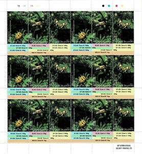 Stamp: Insects (Cook Islands(Definitives - Entomology) Col:CK 2014.09. ...