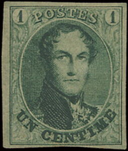 King Leopold I - Oblong Medallion