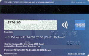 American Express - cashback 07-19