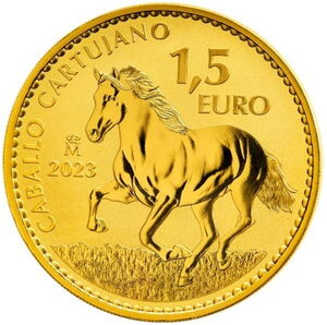 1.50 Euro (Cartujan horse - Bullion)