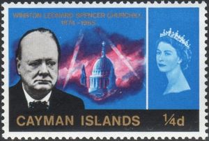 Sir Winston Churchill and St. Paul's Cathedral in wartime