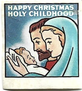 Stamp: Happy Christmas - Holy Chidhood (United States of America