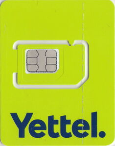 Yettel. SIM Card (Half Size)