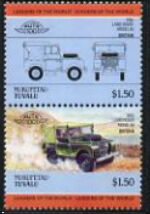 Stamp: 1950 Land Rover Model 80 (Tuvalu, Nukufetau(Island NUKUFETAU ...