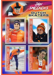 Sport Dutch skaters Jan Smeekens