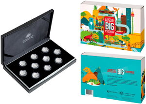 Coin: 1 Dollar (Aussie Big Things - The Big Tasmanian Devil - Silver