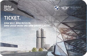Admission Ticket: BMW Museum - Einzelticket Ermabigt (Germany, Federal ...