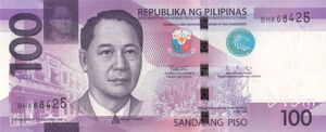 Banknote: 100 Piso (Philippines(2015-2022 