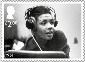 Stamp: Dame Shirley Bassey, 1961 (United Kingdom of Great Britain