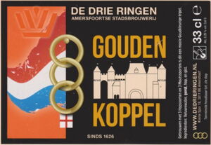 Drink Label: Gouden Koppel (Brouwerij De Drie Ringen, NetherlandsCol:NL ...