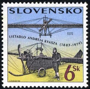 Andrej Kvasz's airplane